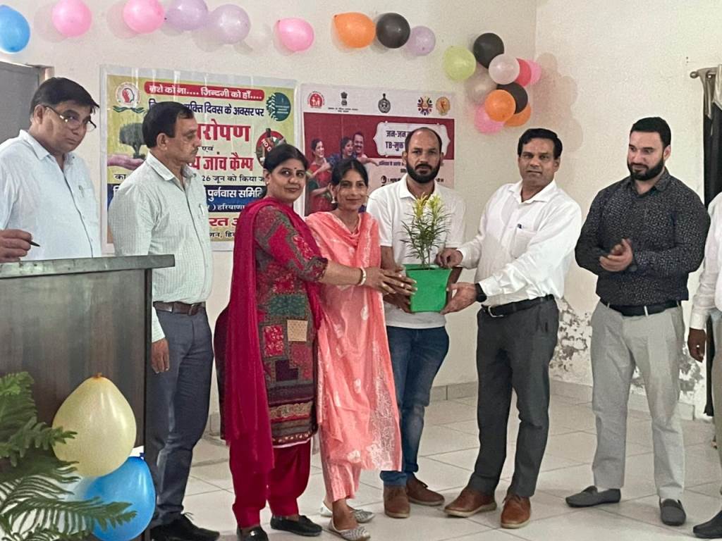 Strong Willpower Essential to Quit Substance Abuse Tehsildar Dr Anil Kumar Bidhan